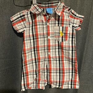 Baby polo 3/6 mo shortall